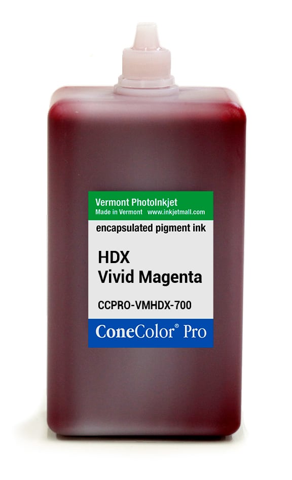 ConeColor Pro ink, 350ml, Vivid Magenta HDX | InkjetMall
